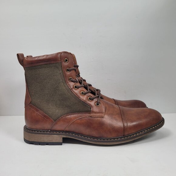 Madden Other - Madden Men's M-Bunsin Brown Combat Boots US Size 11.5